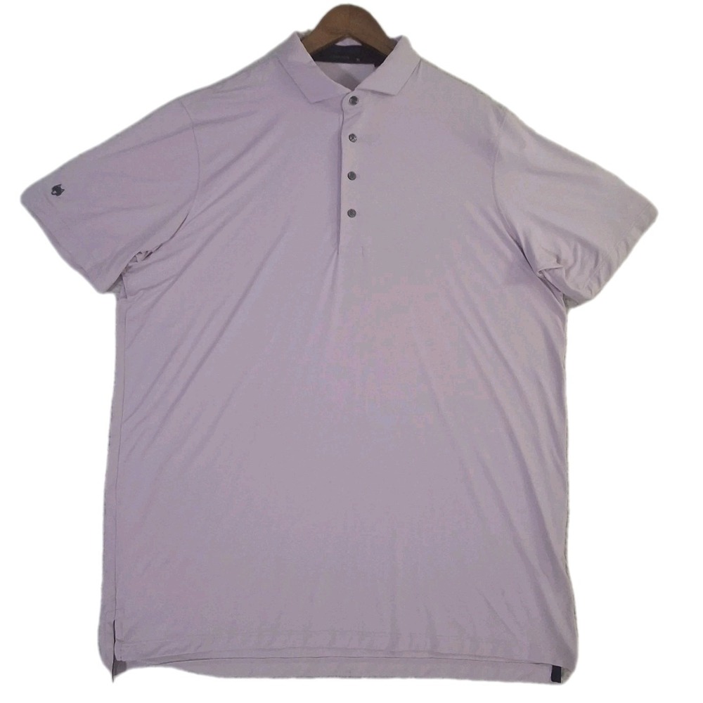 Greyson Polo Shirt Mens XL Pink Mountaux Downs Golf Course